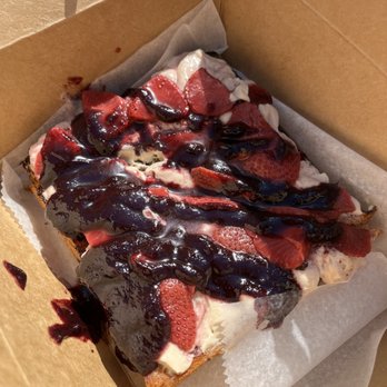 K'Far Cafe - Brown Sugar Ricotta Kubaneh Toast - Cafes Near Me - Philadelphia, Pennsylvania K'Far Cafe - Brown Sugar Ricotta Kubaneh Toast - Cafes Near Me - Philadelphia, Pennsylvania