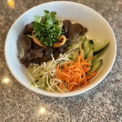 Pho Ton - Grilled pork and shrimp vermicelli