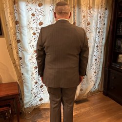 Benchmark Clothiers - Suit rear view