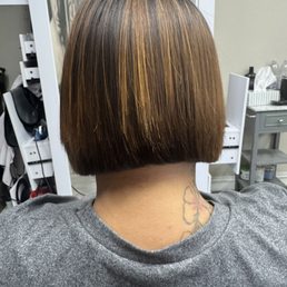 Blunt bob