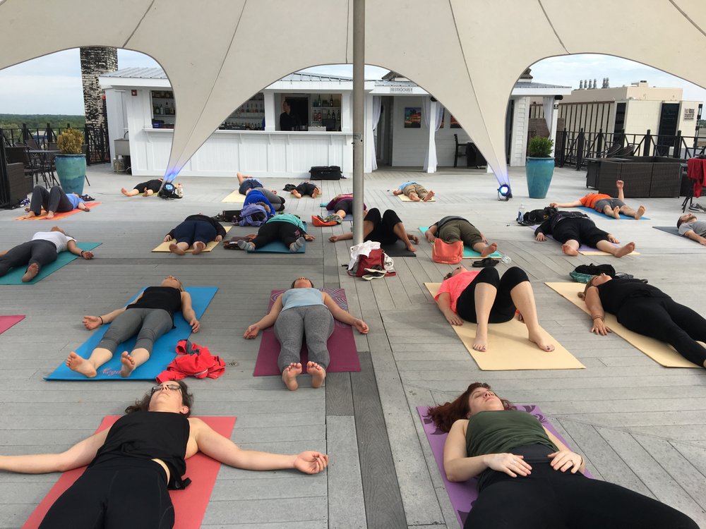 Social spots from Down Dog Yoga Center