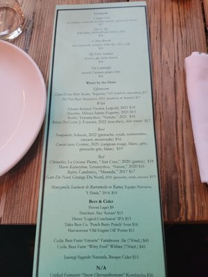 Menu photo 2 Vinegar Hill House Brooklyn, NY Menu photo 2 Vinegar Hill House Brooklyn, NY