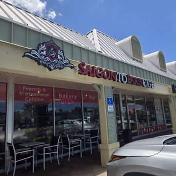 Saigon To Paris Café - Front of the restaurant - French Near Me - Naples, Florida Saigon To Paris Café - Front of the restaurant - French Near Me - Naples, Florida