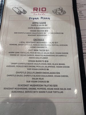 Menu photo 1 Rio Salado Mystic, CT