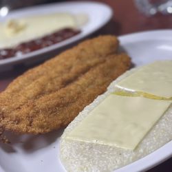 Hamilton Restaurant - Catfish and grits