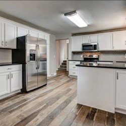 Pedersen Construction - Kitchen and floor remodel.