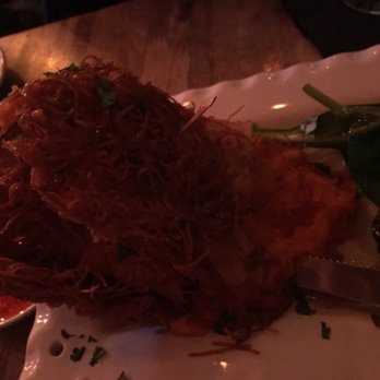 Edwin Mills by Equator - Potato wrapped fish! - New American Near Me - Pasadena, California