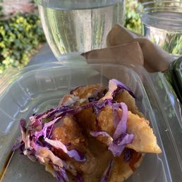 Snapper fish taco