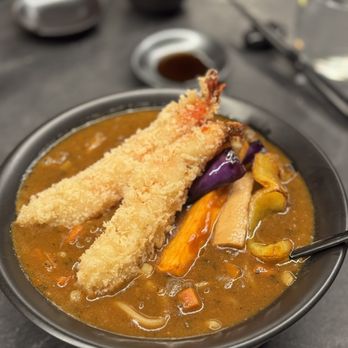M Sushi - Cary - Curry udon with shrimp tempura - Sushi Bars Near Me - Cary, North Carolina