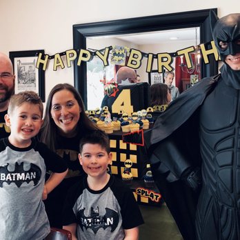 Characters for Parties  - Batman made our party so special! You have to do this if you have little kids! - Party Characters Near Me
