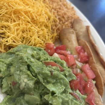 El Tepeyac Cafe - Taquitos with Guacamole Dinner - Mexican Near Me - Los Angeles, California