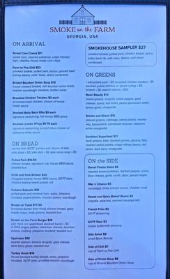 Menu photo 1 Smoke On The Farm Milton, GA Menu photo 1 Smoke On The Farm Milton, GA