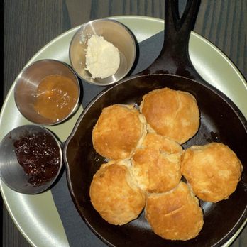 Lorena - Biscuits with jam, apple butter, and butter - Southern Near Me - Oklahoma City, Oklahoma