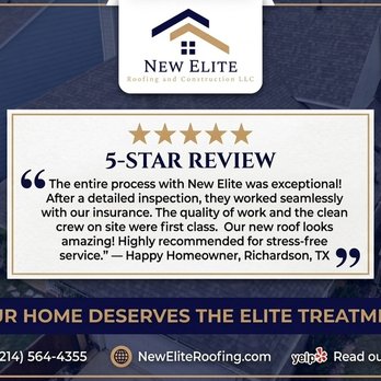 New Elite Roofing - Roofing Near Me - Richardson, Texas New Elite Roofing - Roofing Near Me - Richardson, Texas