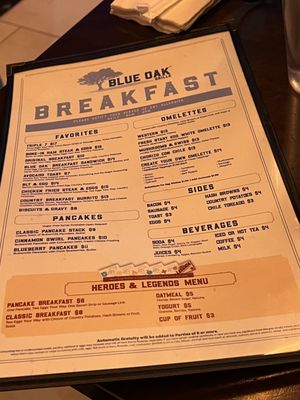 Menu photo 2 Blue Oak Grille Friant, CA Menu photo 2 Blue Oak Grille Friant, CA