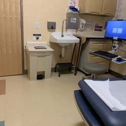 West County Health Center - The "temp" waiting room while waiting for actual room