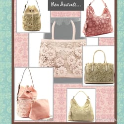 Salena's Accessories - New Arrivals SUMMER 2015- UNIQUE BAGS IN LUSCIOUS COLORS,,,,EMBELLISHED WITH FLOWER MOTIFS - DESIGNER LOOKS AT PRICES YOU WILL APPRECIATE!