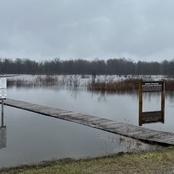 Irwin Prairie State Nature Preserve - Did it rain last night??