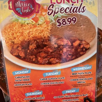 Mexico Lindo - Lunch specials - Mexican Near Me - San Antonio, Texas Mexico Lindo - Lunch specials - Mexican Near Me - San Antonio, Texas