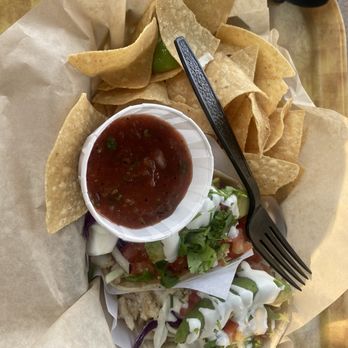 Padaro Beach Grill - Grilled fish tacos - American Near Me - Carpinteria, California Padaro Beach Grill - Grilled fish tacos - American Near Me - Carpinteria, California