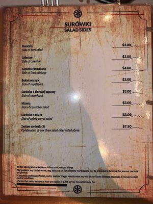 Menu photo 1 Tatra Haus Wallington, NJ