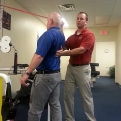 Jersey Physical Therapy - Sean Moore, PT, MPT lecturing on prevention of shoulder injuries