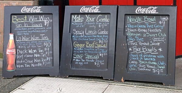 Menu photo 5 Fan Tan Cafe Victoria, BC