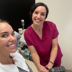 Laser Cosmetic Center at Dermatology Associates - Before a fraxel treatment...