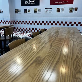 Five Guys - Inside seating - Burgers Near Me - Plainfield, Indiana