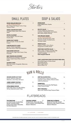 Menu photo 6 The Firestone Fort Myers, FL Menu photo 6 The Firestone Fort Myers, FL