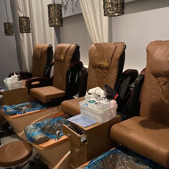 The Village Nail Bar - Private pedicure room #2 - Nail Salons Near Me - Bowie, Maryland