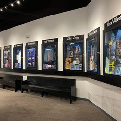 Kentucky Music Hall Of Fame & Museum - Display Case at the Kentucky Music Hall of Fame and Museum