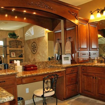 Uniquity Builder's - Warm and comfy bathroom featuring OakCraft Cabinets - General Contractors Near Me - Valley Springs, California Uniquity Builder's - Warm and comfy bathroom featuring OakCraft Cabinets - General Contractors Near Me - Valley Springs, California