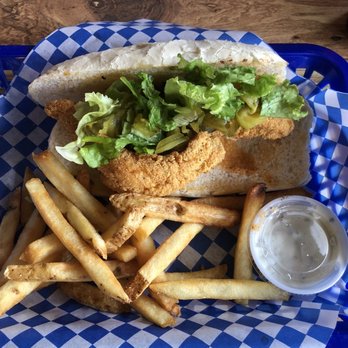 Crosseyed Catfish Cafe’ - Catfish po boy - American Near Me - Hardy, Arkansas Crosseyed Catfish Cafe’ - Catfish po boy - American Near Me - Hardy, Arkansas