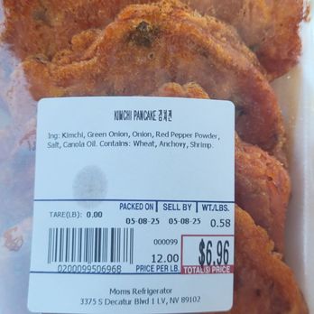 Mom's Refrigerator - Kimchi pancake - Korean Near Me - Las Vegas, Nevada
