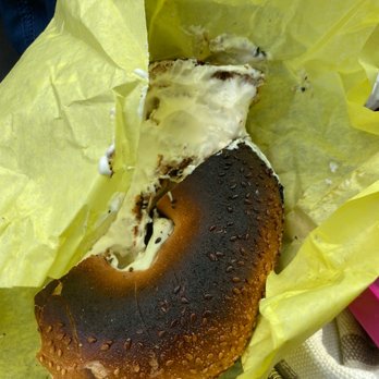 Bagel Time - Bagel with Regular Cream Cheese - Coffee & Tea Near Me - Moreno Valley, California