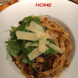 Short rib beef ragu (wear a bib though as that sauce will splash!)