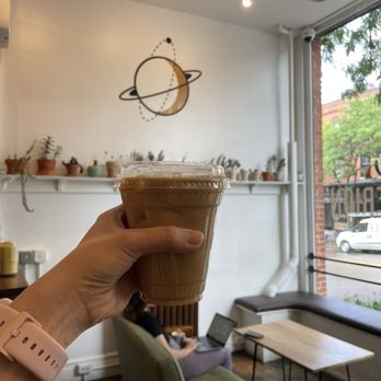 Hyperion Coffee - Ann Arbor - Honey Lavendar latte - Coffee Roasteries Near Me - Ann Arbor, Michigan