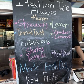 Jonny's Italian Ice - Flavors 6/13/2026 - Ice Cream & Frozen Yogurt Near Me - Sunnyvale, California