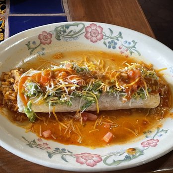 Hacienda Tequila - Meh shredded beef burrito - Mexican Near Me - Clovis, California