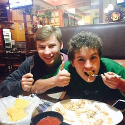 El Guadalajara - Me and friends eating the amazing Happy Chicken. Highly recommended!