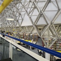 South Side Library - View from second floor seating area