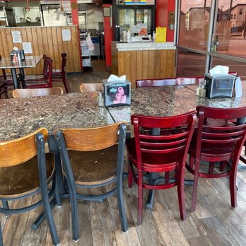 L.A. TACOS - tables and chairs in a restaurant - Tex-Mex Near Me - Irving, Texas L.A. TACOS - tables and chairs in a restaurant - Tex-Mex Near Me - Irving, Texas