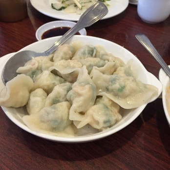 Shanghai Dumpling King - Shrimp and chives dumpling. Today's special. - Shanghainese Near Me - San Francisco, California Shanghai Dumpling King - Shrimp and chives dumpling. Today's special. - Shanghainese Near Me - San Francisco, California