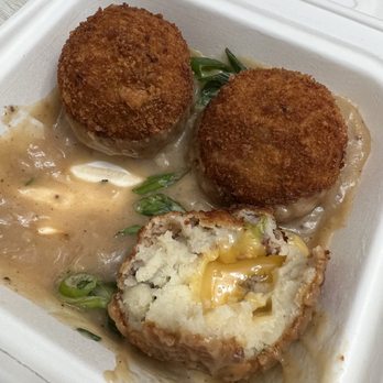 317 Burger - Fried loaded mashed potato balls. - Burgers Near Me - Indianapolis, Indiana