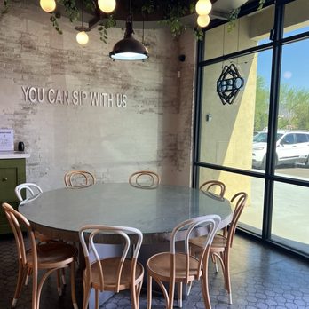 Top Cup Coffee House - Interior seating - Coffee & Tea Near Me - Gilbert, Arizona