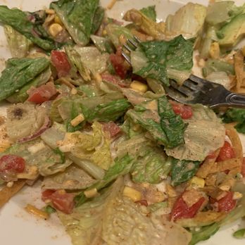 BJ's Restaurant & Brewhouse - Too much dressing made for a soggy salad - New American Near Me - Downey, California