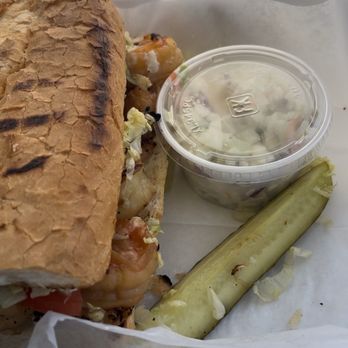 Killer Seafood - Grilled shrimp po'boy - Seafood Near Me - Mexico Beach, Florida Killer Seafood - Grilled shrimp po'boy - Seafood Near Me - Mexico Beach, Florida