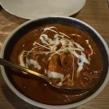 Nirvana Indian Restaurant - Butter makhni chicken - quality chicken and nice thick sauce. Delicious!!! - Indian Near Me - Woodstock, New York