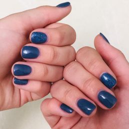 Dipped nails Dipped nails
